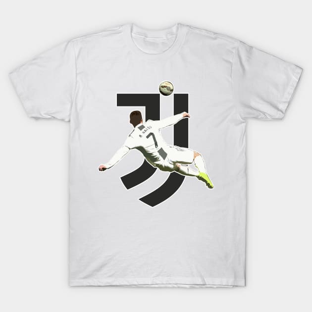 CR7 - Ronaldo - Juventus T-Shirt by armaan8014